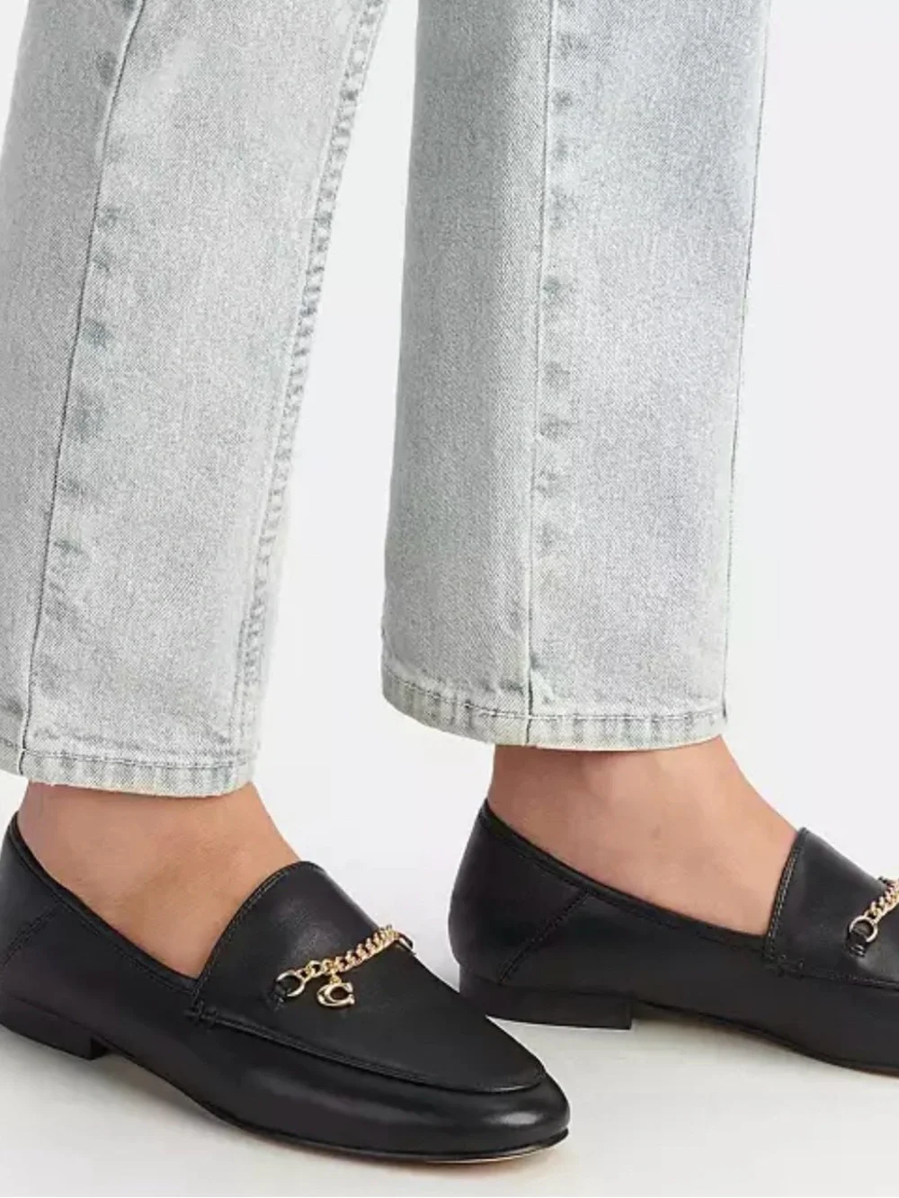Coach women’s leather lofers
